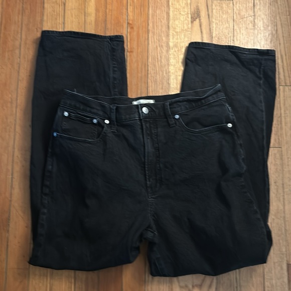 EUC Madewell Perfect Vintage Wide-leg Jean black, 31 - Picture 9 of 9